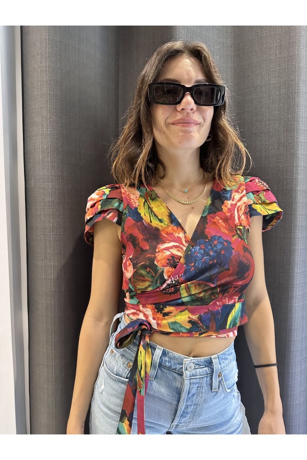 Floral top madame shoushou